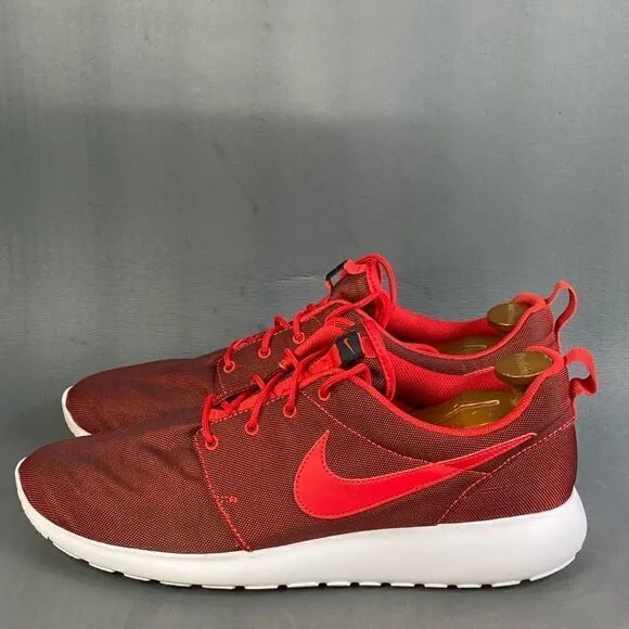 Nike Roshe One Premium 'University Red' sneaker shoes mens size 13