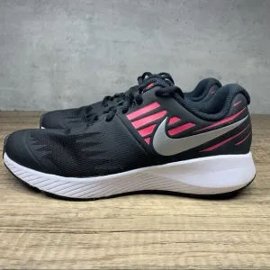 Nike~Star Runner 2~Black/Pink Running Shoes Youth Girls~US 4.5Y
