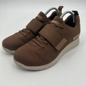 Nobull Men's Brown Toffee Canvas‎ Lifter Strap Athletic Shoes Sz 10