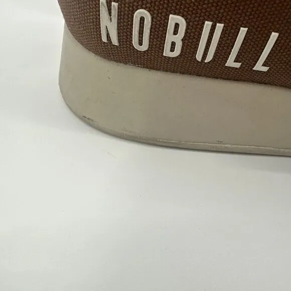Nobull Men's Brown Toffee Canvas‎ Lifter Strap Athletic Shoes Sz 10