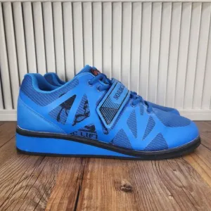 Nordic Lifting Shoes Mens Size 11 Blue Powerlifting Weightlifting Workout Strap