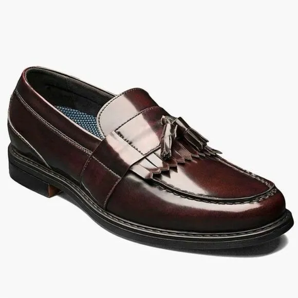Nunn Bush Shoes Men’s Sz 9 Brown Leather Comfort Classic Timeless Corpcore Basic