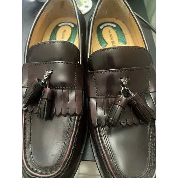 Nunn Bush Shoes Men’s Sz 9 Brown Leather Comfort Classic Timeless Corpcore Basic