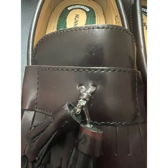 Nunn Bush Shoes Men’s Sz 9 Brown Leather Comfort Classic Timeless Corpcore Basic