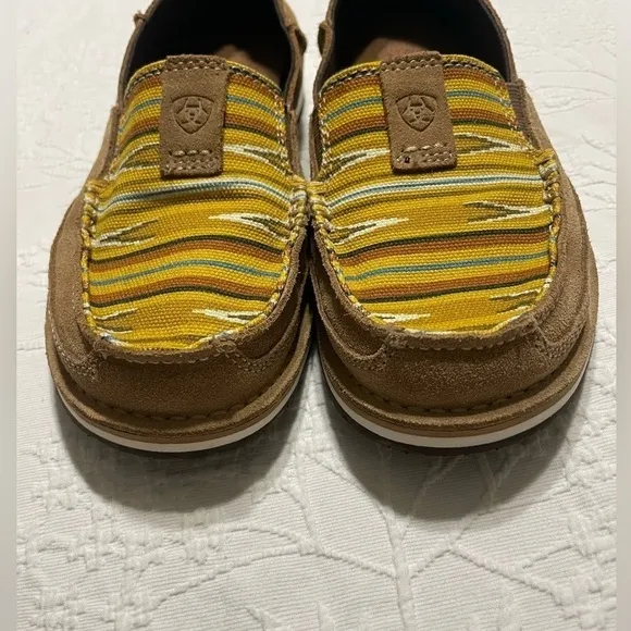 NWOB Ariat Navajo Slip On Cruiser Shoes Loafers Western Size 6.5B