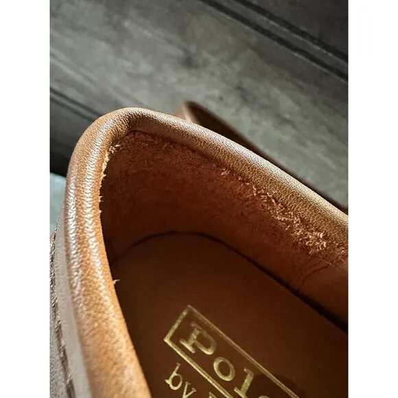 NWOB POLO RALPH LAUREN MEN'S shoes Anders Buckle Bit Loafer