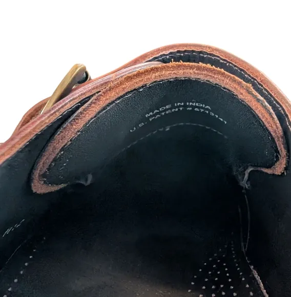 NWOT Cole Haan Mens Woman's Leather Chili Monk Strap Design Sz 10.5
