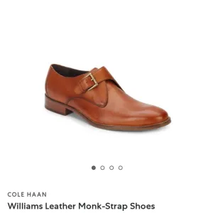 NWOT Cole Haan Mens Woman's Leather Chili Monk Strap Design Sz 10.5