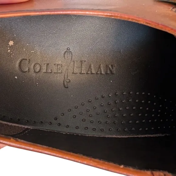 NWOT Cole Haan Mens Woman's Leather Chili Monk Strap Design Sz 10.5