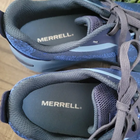 NWOT Merrell Morphlite GORE-TEX Men's Blue Running Shoes Size 10.5