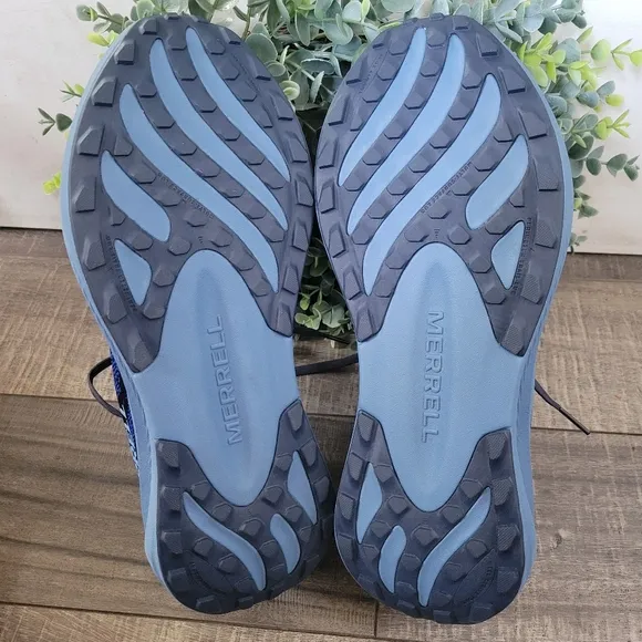 NWOT Merrell Morphlite GORE-TEX Men's Blue Running Shoes Size 10.5
