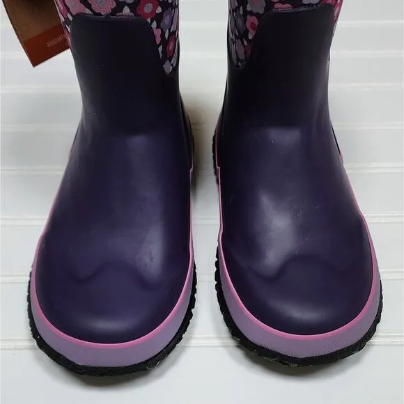 NWT Bogs Kids Grasp Flowers Winter Boots