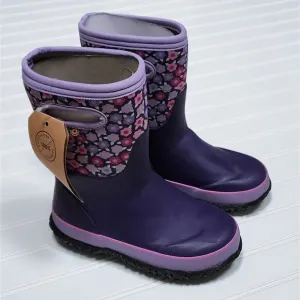 NWT Bogs Kids Grasp Flowers Winter Boots