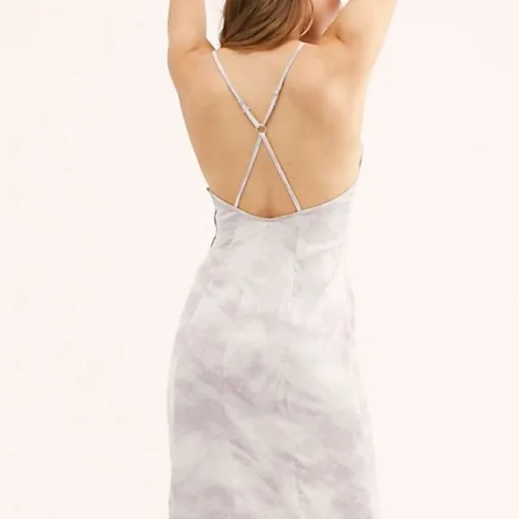 NWT FREE PEOPLE Chasing Shadows Slip Dress  size S