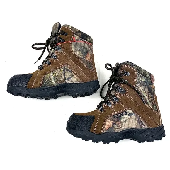 NWT Rocky Hunting Kids Waterproof 3M Boots, 1M