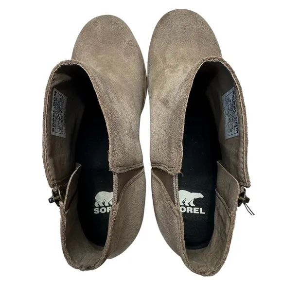 NWT WOMEN'S SOREL JOAN OF ARCTICT™ WEDGE III ZIP BOOTIE