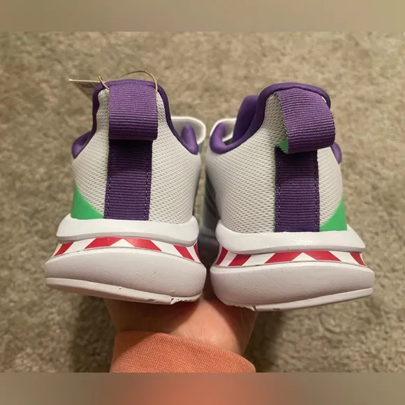 NWT Youth Boy’s Adidas Fortarun Disney Pixar Toy Story Buzz Lightyear Shoes Sz 3