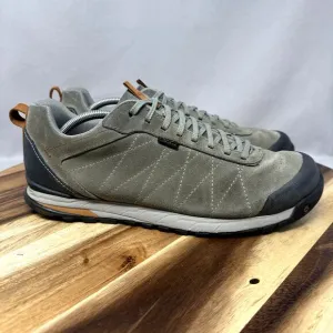 Oboz Bozeman Low Hiking Shoes Mens Size 12 Gray Suede Hiking Trail Sneakers