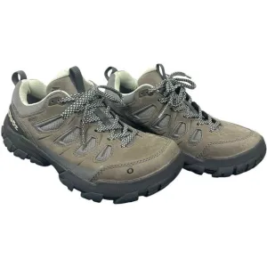 Oboz Sawtooth X Low Hiking Shoes Hazy Gray Women’s 7 B-DRY Waterproof Outdoors