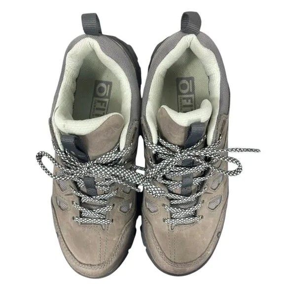 Oboz Sawtooth X Low Hiking Shoes Hazy Gray Women’s 7 B-DRY Waterproof Outdoors