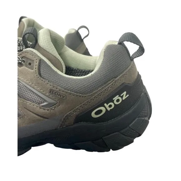 Oboz Sawtooth X Low Hiking Shoes Hazy Gray Women’s 7 B-DRY Waterproof Outdoors