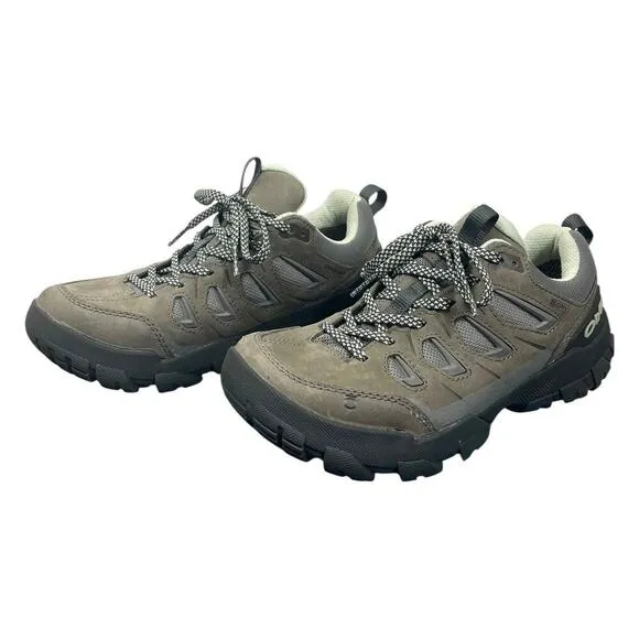 Oboz Sawtooth X Low Hiking Shoes Hazy Gray Women’s 7 B-DRY Waterproof Outdoors