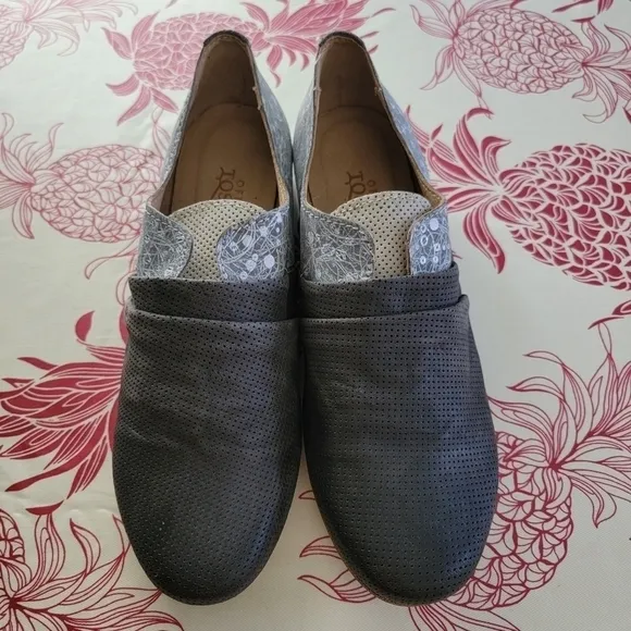 Officine toscane slip on leather loafer