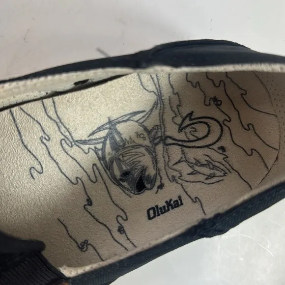 Olukai Kahu Canvas Slip On Men's Shoes