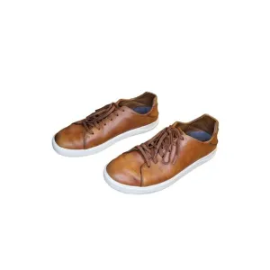 Olukai LEA'AHI LI 'ILI Men's 11 Brown Leather Casual Shoes Sneakers 10455-FXFX