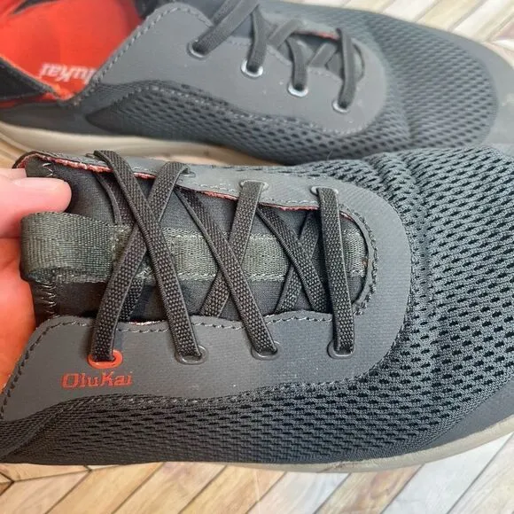 Olukai | mens gray slip on sneakers comfort shoes