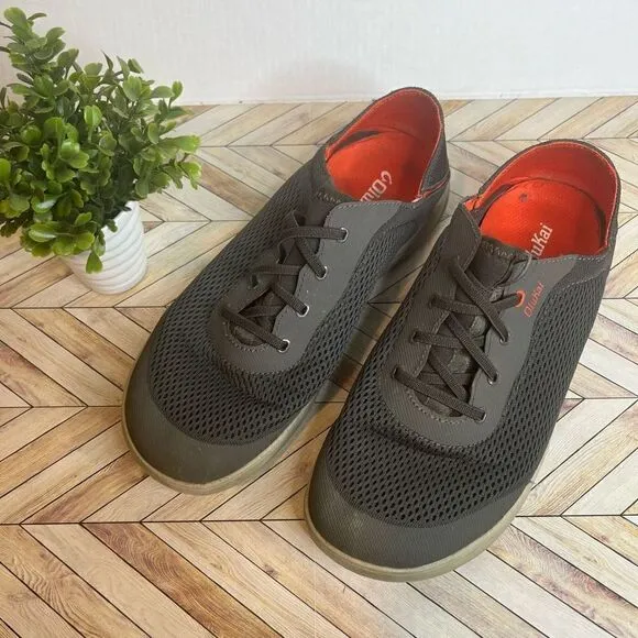 Olukai | mens gray slip on sneakers comfort shoes