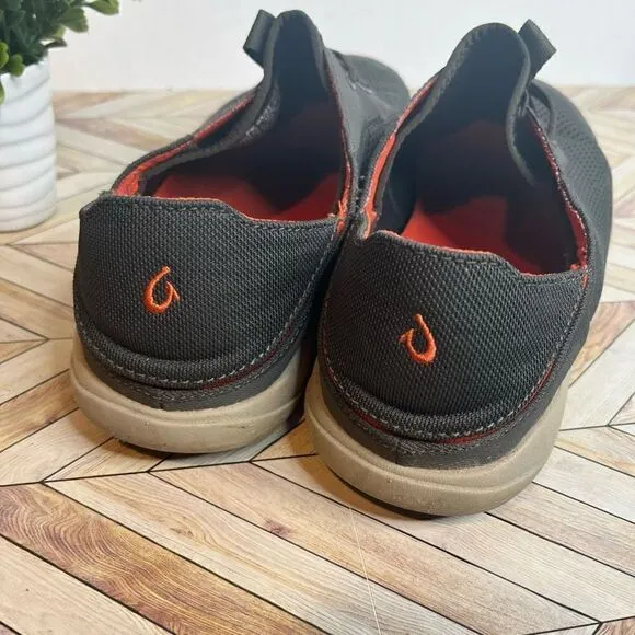 Olukai | mens gray slip on sneakers comfort shoes