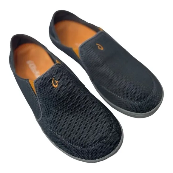Olukai Men’s Nohea Mesh Navy Blue Slip On Shoes