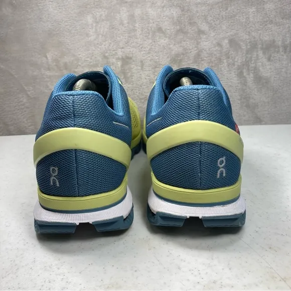 On Cloud Cloudsurfer Athletic Running Shoes Men's Sz 13 Green Zest Dust Blue
