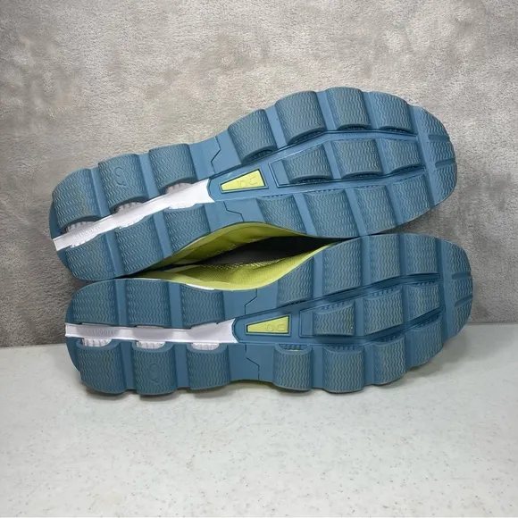 On Cloud Cloudsurfer Athletic Running Shoes Men's Sz 13 Green Zest Dust Blue