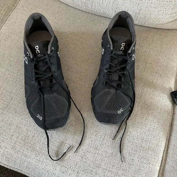On Cloud X Black / Asphalt Running Shoes Men’s Size 12 40-99706