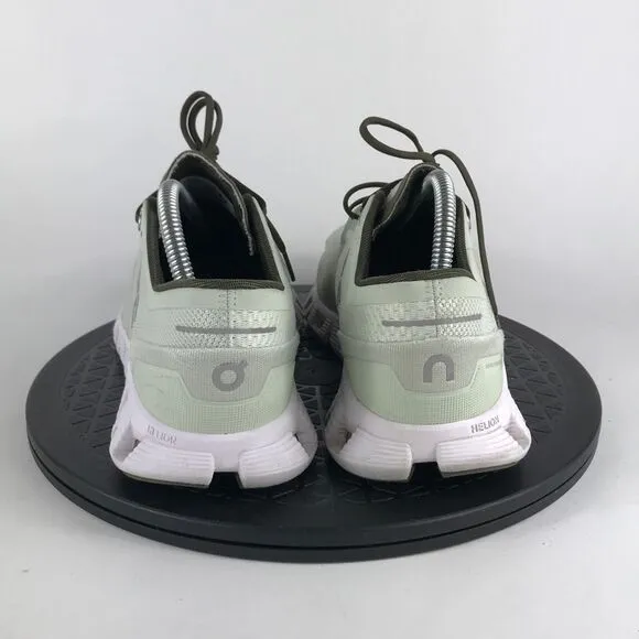 On Cloud X Swiss Engineering Green/White Running Shoes Men's Size 9
