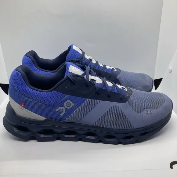 On Cloudrunner Mens Size 11 Shake Cobalt Mens Shoes Sneakers Athletic