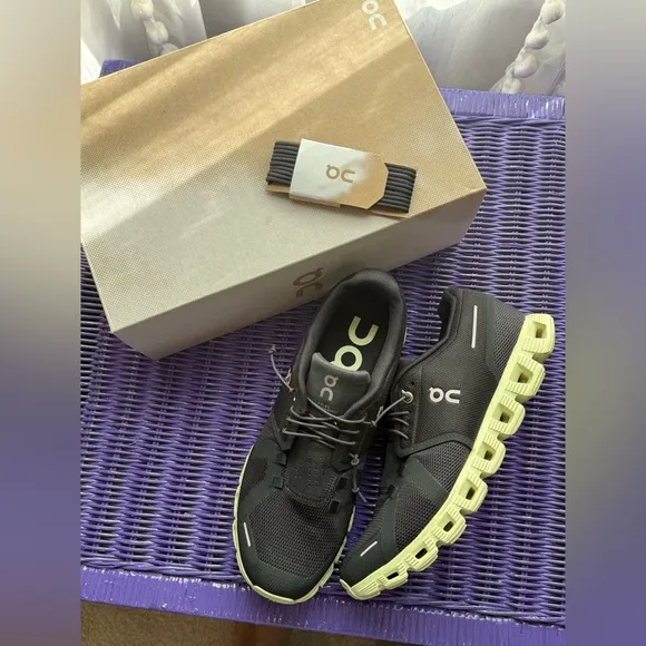 On Running  Black Athletic Shoes