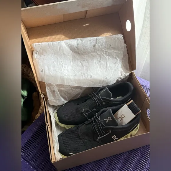 On Running  Black Athletic Shoes
