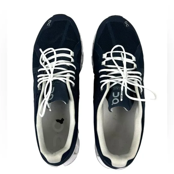 On Running Cloud 5 Blue White Running Shoes Mens US 10.5 M EU 44.5 UK 10