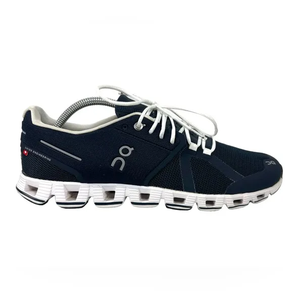 On Running Cloud 5 Blue White Running Shoes Mens US 10.5 M EU 44.5 UK 10