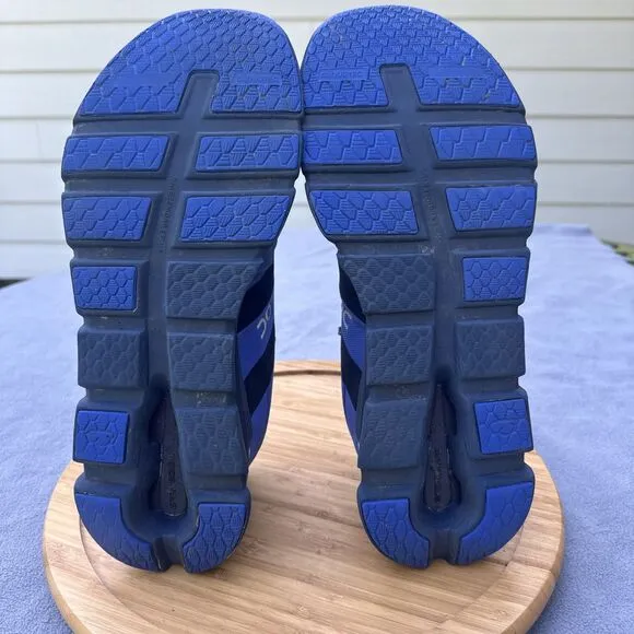 On Running Cloudrunner Running Shoes Sneakers Mens Size 12.5 Shale/Cobalt Blue