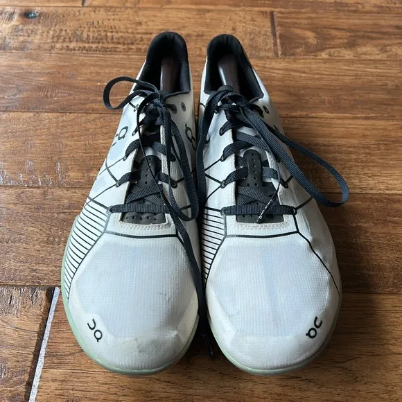 On Running CloudSpike Running Track and Field Racing Shoes White Black Size 12