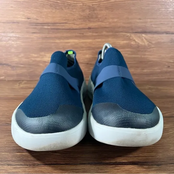 OOFOS OOMG Eezee Low Blue Orthotic Slip-On Sneakers Men’s Size 14 Shoes