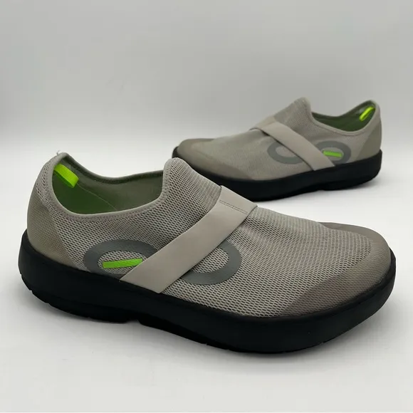 OOFOS OOMG Gray Orthotic Slip-On Sneakers Men’s Size 14 Shoes