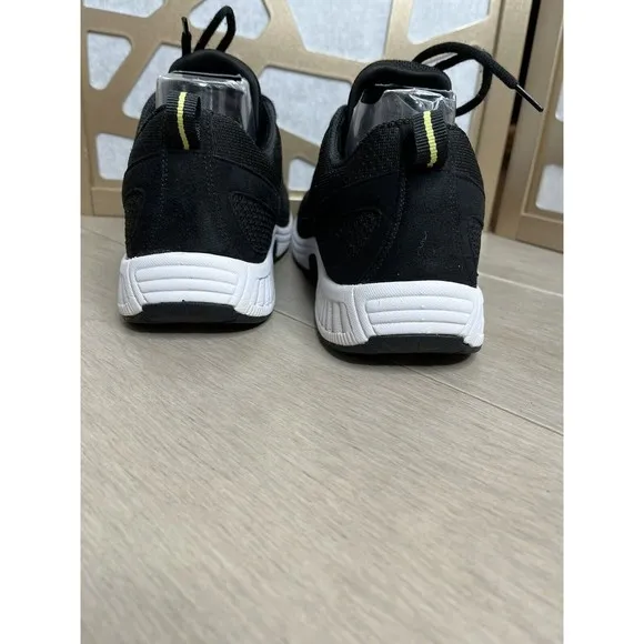 Orthofeet Coral Stretch Knit Black Women Athletic Sneakers 11 N Narrow A
