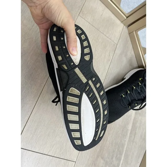 Orthofeet Coral Stretch Knit Black Women Athletic Sneakers 11 N Narrow A