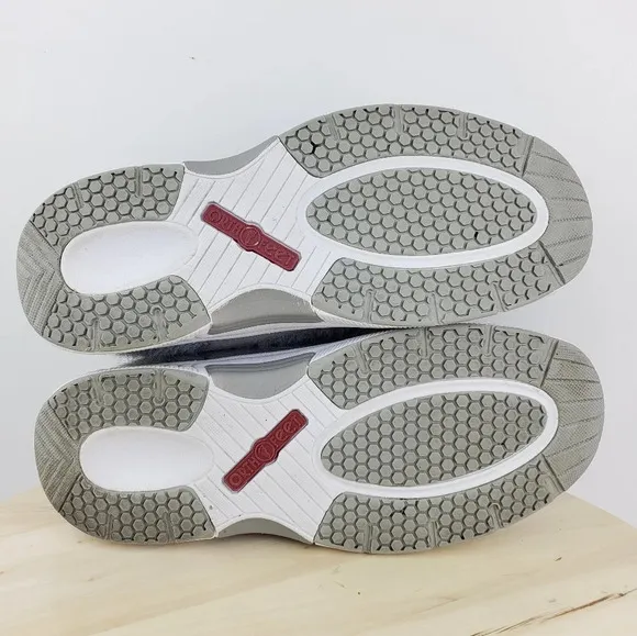 OrthoFeet Coral Wool Gray Orthotic Sneaker Shoes Women's Size 7M Comfort Lace-Up