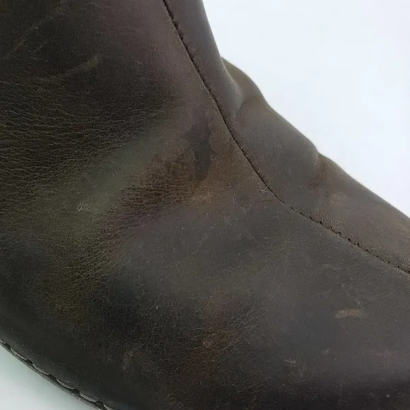 Patagonia Better Womens Size 10 Dark Expresso Leather Slip On Clog Shoes